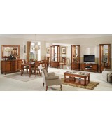 Витрина Disemobel 916 cerezo-5 цвет вишня 