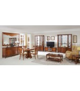 Витрина Disemobel 941 cerezo-5 цвет вишня 