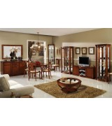 Витрина Disemobel 912 nogal-5 цвет орех