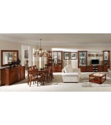 Витрина Disemobel 920 nogal-5 цвет орех 