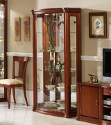 Витрина Disemobel 912 nogal-5 цвет орех