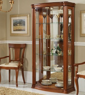 Витрина Disemobel 912 nogal-5 цвет орех Витрина Disemobel 912 nogal-5 цвет орех