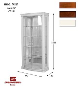 Витрина Disemobel 912 cerezo-5 цвет вишня 