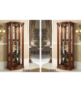 Витрина Disemobel 913 nogal-5 цвет орех