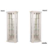 Витрина Disemobel 913 vainilla цвет белый Витрина Disemobel 913 vainilla цвет белый