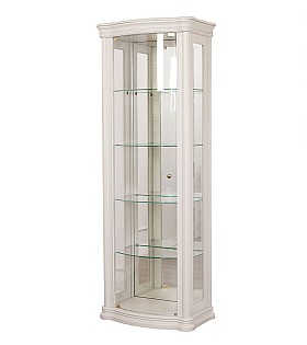 Витрина Disemobel 913 vainilla цвет белый