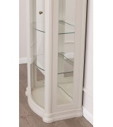 Витрина Disemobel 913 vainilla цвет белый Витрина Disemobel 913 vainilla цвет белый