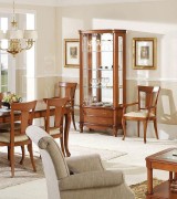 Витрина Disemobel 916 cerezo-5 цвет вишня 