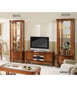 Витрина Disemobel 917 cerezo-5 цвет вишня 