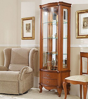 Витрина Disemobel 917 cerezo-5 цвет вишня 