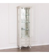 Витрина Disemobel 917 vainilla цвет белый Витрина Disemobel 917 vainilla цвет белый