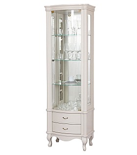 Витрина Disemobel 917 vainilla цвет белый