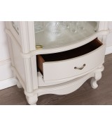 Витрина Disemobel 917 vainilla цвет белый Витрина Disemobel 917 vainilla цвет белый