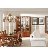 Витрина Disemobel 920 cerezo-5 цвет вишня 