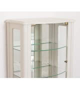 Витрина Disemobel 921 vainilla цвет белый Витрина Disemobel 921 vainilla цвет белый
