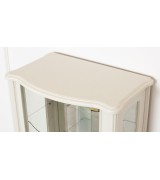 Витрина Disemobel 921 vainilla цвет белый Витрина Disemobel 921 vainilla цвет белый