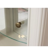 Витрина Disemobel 921 vainilla цвет белый Витрина Disemobel 921 vainilla цвет белый