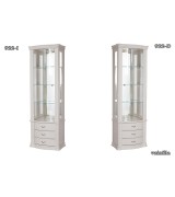 Витрина Disemobel 922 vainilla цвет белый