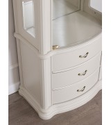Витрина Disemobel 922 vainilla цвет белый