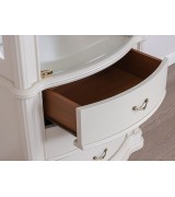 Витрина Disemobel 922 vainilla цвет белый