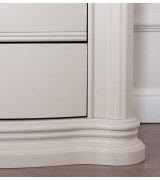 Витрина Disemobel 922 vainilla цвет белый