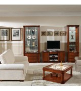 Витрина Disemobel 923 nogal-5 цвет орех Витрина Disemobel 923 nogal-5 цвет орех