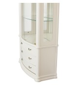 Витрина Disemobel 923 vainilla цвет белый