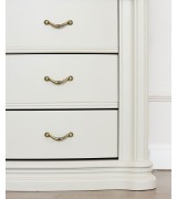 Витрина Disemobel 923 vainilla цвет белый