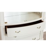 Витрина Disemobel 923 vainilla цвет белый