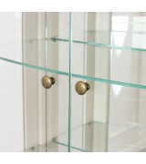 Витрина Disemobel 923 vainilla цвет белый