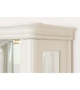 Витрина Disemobel 923 vainilla цвет белый