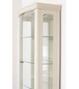 Витрина Disemobel 923 vainilla цвет белый