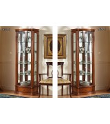 Витрина Disemobel 924 nogal-5 цвет орех 