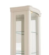 Витрина Disemobel 924 vainilla цвет белый