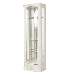 Витрина Disemobel 924 vainilla цвет белый