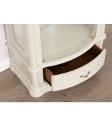 Витрина Disemobel 924 vainilla цвет белый