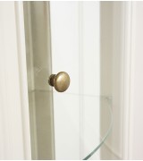 Витрина Disemobel 924 vainilla цвет белый