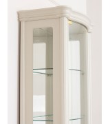 Витрина Disemobel 924 vainilla цвет белый