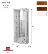 Витрина Disemobel 925 vainilla цвет белый