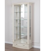 Витрина Disemobel 925 vainilla цвет белый