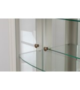 Витрина Disemobel 925 vainilla цвет белый