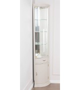 Угловая витрина Disemobel 928 vainilla цвет белый