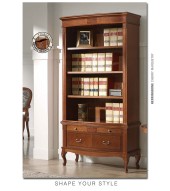 Книжный шкаф Panamar 825.000 + тумба Panamar 885.000 цвет орех, вишня Книжный шкаф Panamar 825.000 + тумба Panamar 885.000 цвет орех, вишня