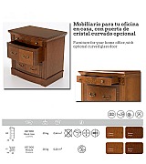 Книжный шкаф Panamar 827.000 + тумба Panamar 837.000 цвет орех, вишня