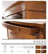 Витрина Panamar 805.001 + тумба Panamar 885.000 цвет орех, вишня Витрина Panamar 805.001 + тумба Panamar 885.000 цвет орех, вишня