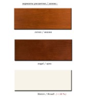 Угловая витрина Panamar 708.001 цвет орех, вишня Угловая витрина Panamar 708.001 цвет орех, вишня