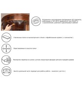 Угловая витрина Panamar 708.001 цвет орех, вишня Угловая витрина Panamar 708.001 цвет орех, вишня