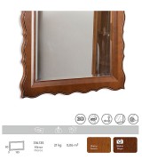 Зеркало Panamar 316.135 цвет орех nogal