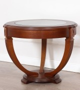 Журнальный стол Disemobel 66/C Cristal cerezo-5 цвет вишня стеклянная столешница Журнальный стол Disemobel 66/C Cristal cerezo-5 цвет вишня стеклянная столешница