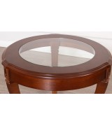 Журнальный стол Disemobel 66/C Cristal cerezo-5 цвет вишня стеклянная столешница Журнальный стол Disemobel 66/C Cristal cerezo-5 цвет вишня стеклянная столешница